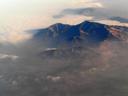 Flying over the Bay Areas highest peak (Mt.Diablo), on our way north to Canada.